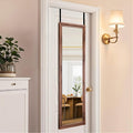 50"x16" Door Mirror, Rustic Full Length Mirror, Over The Door Hanging Mirrors by Unknown