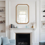 WallBeyond 24" x 36" Rounded Corner Arch Wall Mirror - Image 4