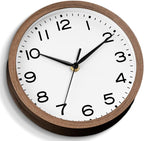 AKCISOT Wall Clock, Modern Small Wall Clocks Battery Operated 8 Inch, Silent - Image 4