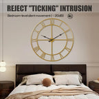 40 Inch Large Wall Clock for Living Room Decor – Easy-Assembly Silent - Image 4