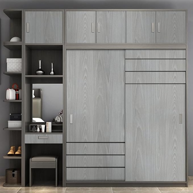 practicalWs Grey Wood Wallpaper 17.7''×590.5'' - Image 4