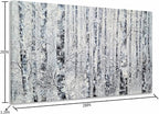 Yihui Arts Modern Birch Tree Canvas Wall Art - Image 2