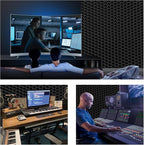 2 Pack Sound Proof Foam Panels |48"×24"×2" Quick-Recovery Soundproof Wall - Image 6
