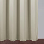 LEMOMO Blackout Curtains 66 x 84 inch/Light Beige Curtains Set of 2 - Image 9