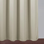 LEMOMO Light Beige Thermal Blackout Curtains/42 x 95 Inch/Set of 2 Panels Room - Image 9