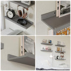 RICHER HOUSE Mounted Shelves for Wall Decor, Modern Picture Ledge Shelf - Image 7