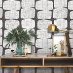 RoomMates RMK12348PL Mid-Century Beads Peel and Stick Wallpaper - Image 3