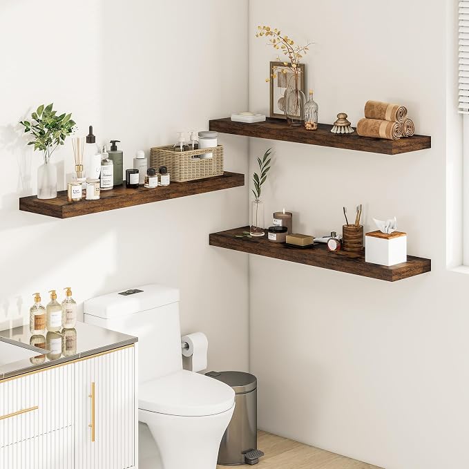 Vivelove 12" Deep Floating Shelves - Image 9