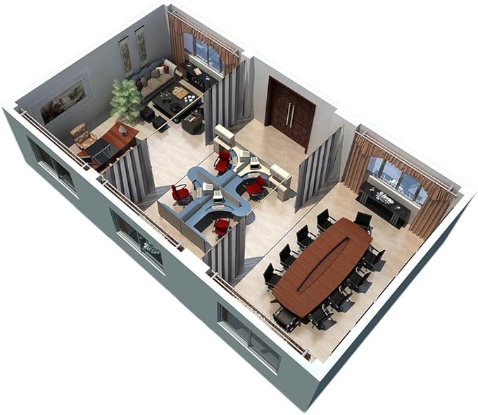 RYB HOME Gray Blackout Room Divider Curtain Large Wall Panel, Heavy Duty Energy - Image 8