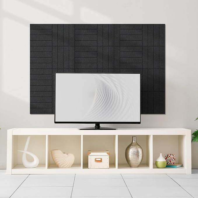 Vieshful Self Adhesive Acoustic Panels – 12"x12"x0.4" High-Density Soundproof - Image 8