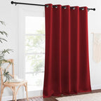 NICETOWN Sliding Door Window Treatment Blackout Patio Door Curtain Panels - Image 8