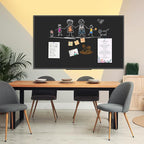 JILoffice Magnetic Chalkboard/Black Board 72 x 40 Inch - Image 4