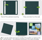 MaxGear Large Cork Board for Wall 36" x 24", Dark Green Bulletin Board - Image 5