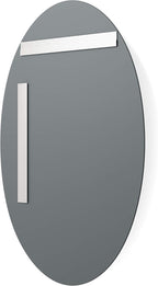 Better Bevel Frameless Oval Mirror, 23.5" x 33" Bathroom Wall Mirror w/Beveled - Image 4
