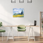 Van Gogh Canvas Wall Art: Wheat Field - Image 5