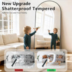 Oversized Full Length Mirror, Room Decor Big Full Body Mirror - Image 7