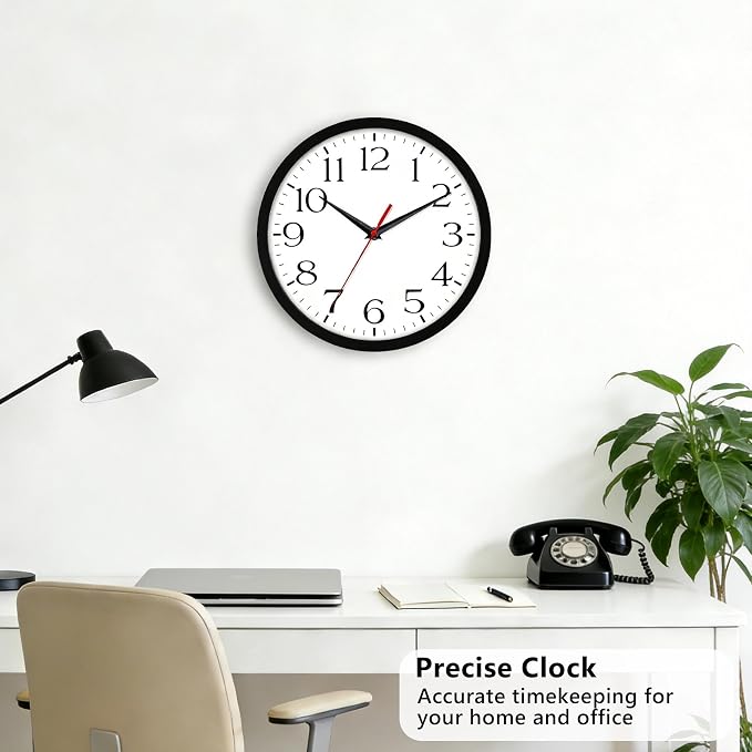 DAXSMY 14 Inch Wall Clock - Image 6