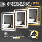 Hivone 28X20 LED Bathroom Mirror - Image 4