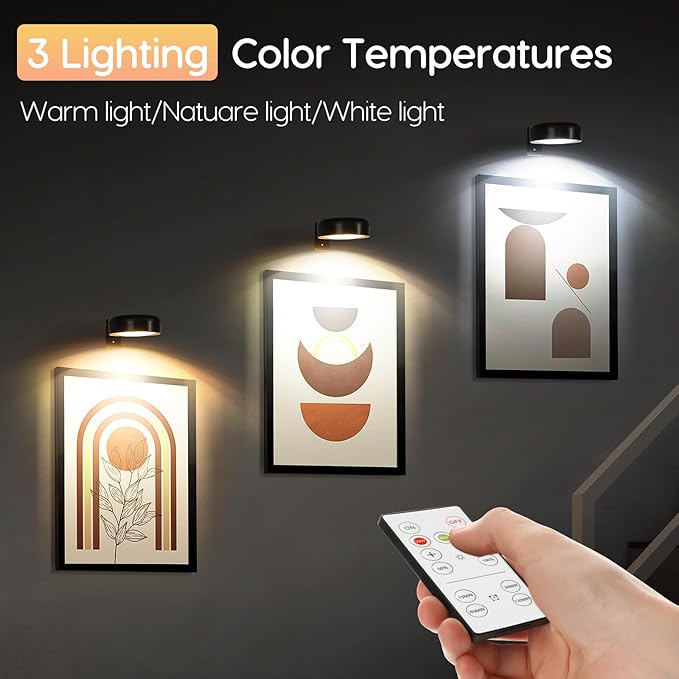 Picture Light for Wall Display Rechargeable - Image 4
