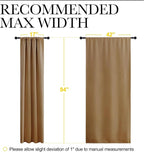 NICETOWN Blackout Curtains for Living Curtains, 2 Panels, 42 by 84, Room - Image 5