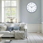 Wall Clocks Battery Operated 8 inch Modern Wall Clock, Silent Non Ticking Wall - Image 6