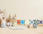 FLFK Wallpaper Border Tile Stickers Peel and Stick Wall Border - Image 6