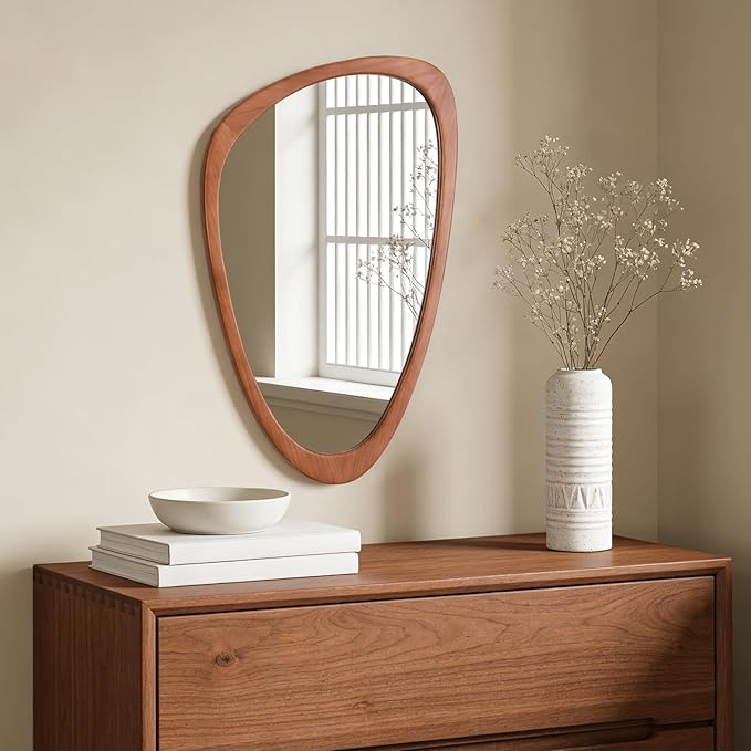 WallBeyond Asymmetrical Mirror, Irregular Wall Mirror, Wall Mirrors Decorative - Image 3