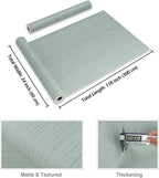 CRE8TIVE 24"x118" Mint Green Grasscloth Peel and Stick Wallpaper - Image 7
