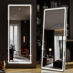 60"x16" LED Full Length Mirror – Standing Floor Mirror - Image 8