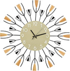 24 Inch Large Modern Wall Clock – Mid Century Sunburst Decorative Silent - Image 8