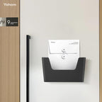 YOHOM Adhesive File Holder Plastic Document Folder Door No Drilling Mount Mail - Image 2