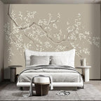 Chinese Style Plum Flower wallpeper Living Room Bedroom Office wall Mural - Image 2