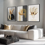 Large Framed Modern Luxury Wall Art - Image 2