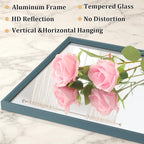 AAZZKANG Metal Framed Rectangle Wall Mounted Mirror Decorative Modern Bedroom - Image 3