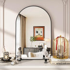 VooBang Arched Wall Mirror, 24 x 36 inch Arch Bathroom Mirror, Wall Mounted - Image 2