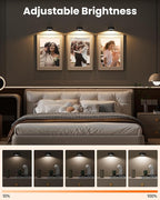 Picture Lights for Wall, Wireless 2000mAh Rechargeable Magnetic LED Puck Lights - Image 6