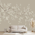 Chinese Style Plum Flower wallpeper Living Room Bedroom Office wall Mural by WXHFM