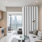 Joydeco Blackout Patio Sliding Door Curtains 72 Inches Long, Grommet Privacy - Image 2