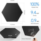 12 Pack Self-Adhesive Acoustic Panels 12" X 10" X 0.4" - Image 4