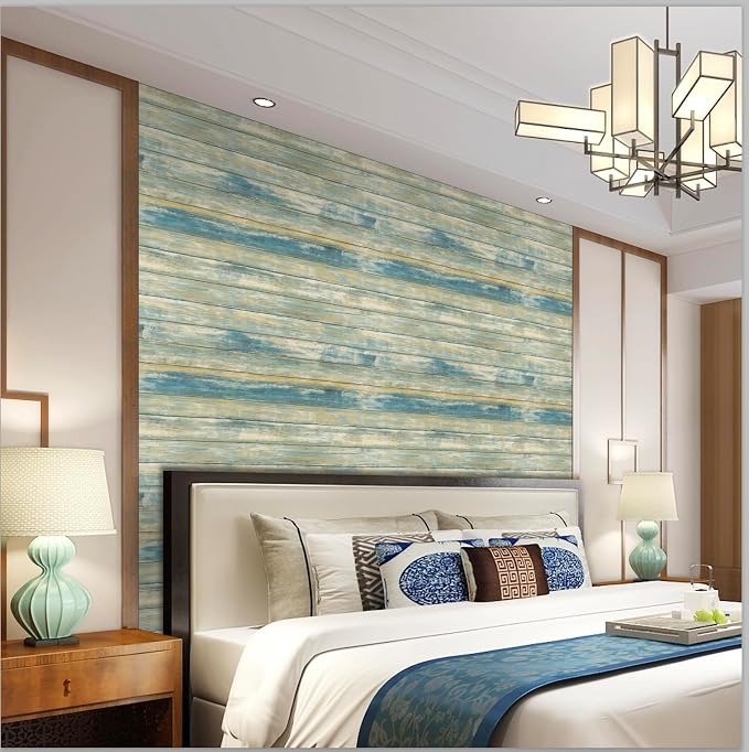practicalWs Peel and Stick Wallpaper 17.7" x 236.2" Wood Wallpaper Wood Contact - Image 3