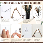 Jexine 4 Pcs Hanging Planters - Image 3