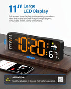 Digital Wall Clock, Digital Clock Large Display - Image 2