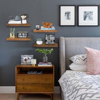 QEEIG Floating Shelves for Wall Bathroom Shelf Bedroom Kitchen Living Room - Image 8
