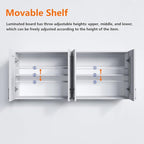 White Laundry Room Cabinets and Storage - Image 4