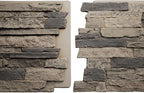 Ekena Millwork 49"W x 25 1/2"H x 1 1/4"D Acadia Ledge Stacked Stone, StoneWall - Image 8