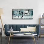 Christian Wall Decor Bible Verse Wall Art Give It to God and Go to Sleep - Image 5