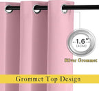 NICETOWN Room Darkening 84 inch Curtain - Image 5