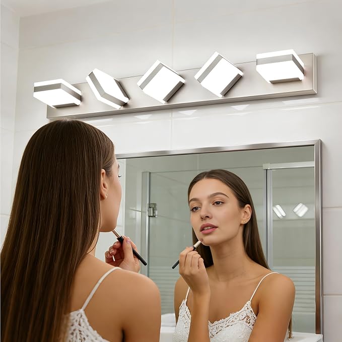 SOLFART Brushed Nickel Vanity Lights - Image 7