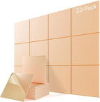 22 Pack Self-Adhesive Acoustic Panels, Soundproof Wall Panels by Lebenforce