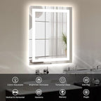 Hivone 24X32 LED Bathroom Mirror - Image 6